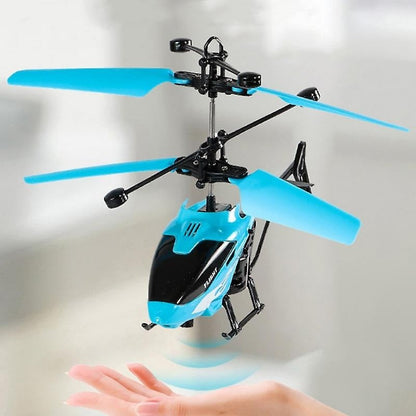 Infrared Induction LED Helicopter